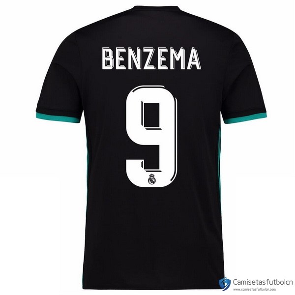 Camiseta Real Madrid Segunda equipo Benzema 2017-18